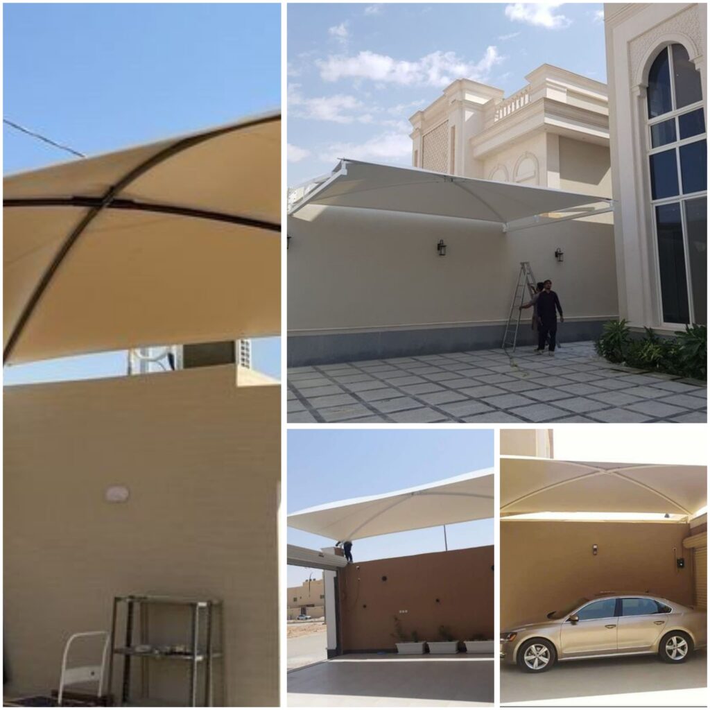 مظلات الشد الأنشائي الرياض 2